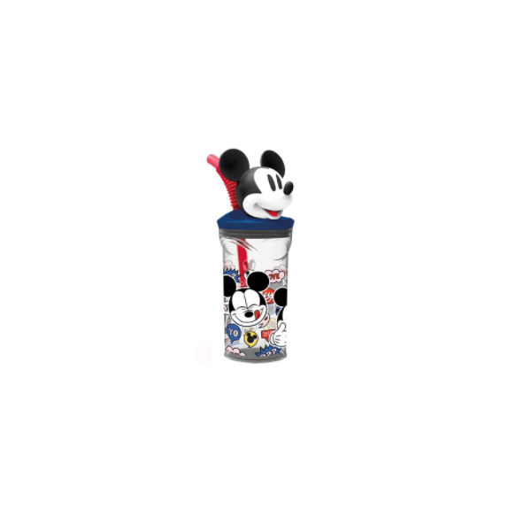 Vaso 3D Mickey Disney 350Ml.23x7cm.