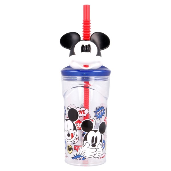 Vaso 3D Mickey Disney 350Ml.23x7cm.