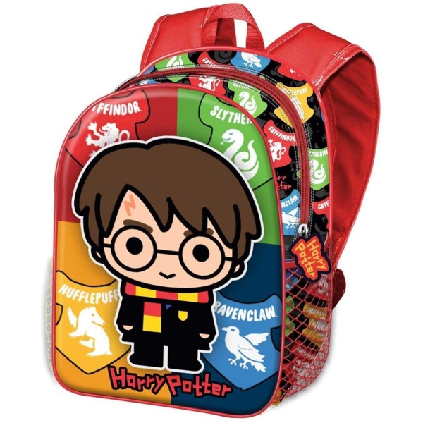 Mochila 3D Harry Potter 31x27x11cm.