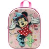 Mochila Minnie Disney Con Luz Leds 3D24x32x9cm.