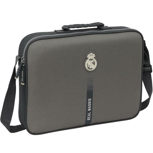 Cartera Extraescolares Real Madrid 3 Equipacion 24/25 38X6X28Cm