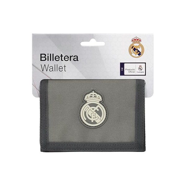 Billetera Con Cabecera Real Madrid 3ª Equipacion 24/25 12,5X9,5Cm