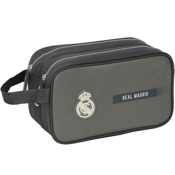 Neceser 2 Cremalleras Adapt.Carro Real Madrid 3ª Equipacion 24/25 26X12.5X15Cm