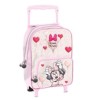 Mochila Carro Minnie Disney 33x22x11cm.