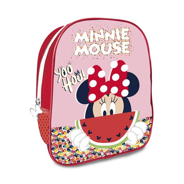 Mochila Guarderia Minnie Disney 22x26x9.5cm.