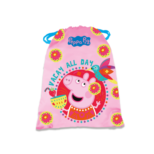 Saco Merienda Peppa Pig 25x20cm.