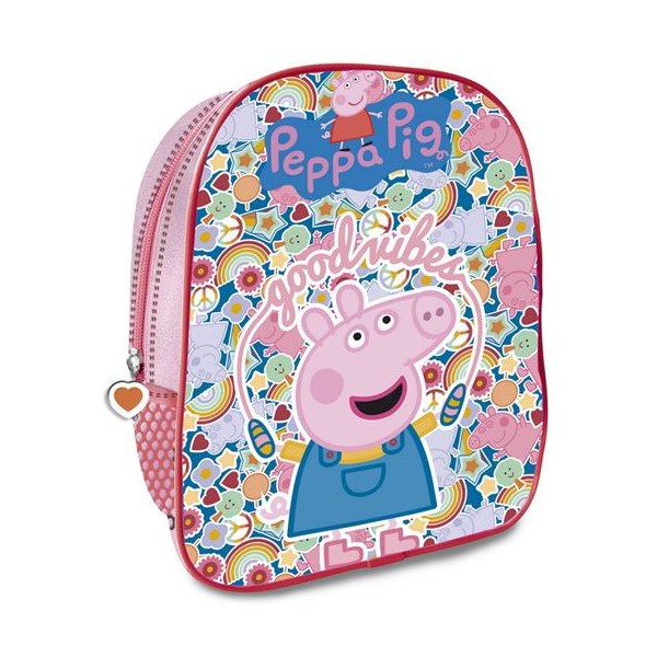 Mochila Guarderia Peppa Pig 22x26x9.5cm.