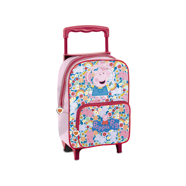 Mochila Carro Peppa Pig 33x22x11cm.