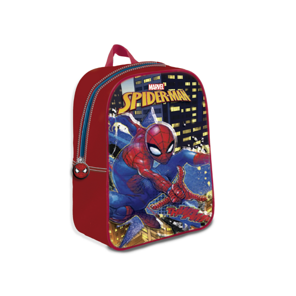 Mochila 3D Spiderman Marvel 24x29x9.5cm.