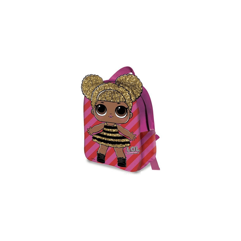 Mochila 2D Queen Bee Lol Surprise 21x27x8.5cm.