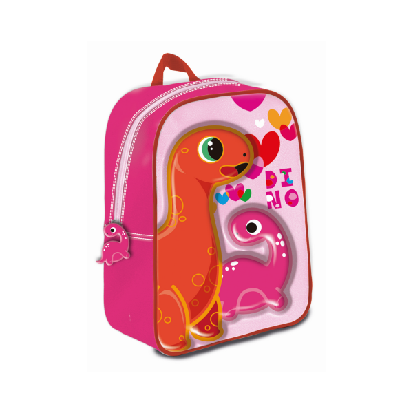 Mochila 3D Dino Bags 24x29x9.5cm.