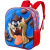 Mochila 3D Looney Tunes Tasmania 31x27x11cm.