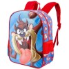 Mochila Basic Looney Tunes Tasmania 31x40x15cm.