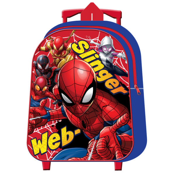 Mochila Trolley Spiderman Marvel 31cm.