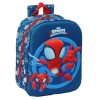 Mochila Guarderia 3D Bolsillo Red Spidey 22X10X27Cm