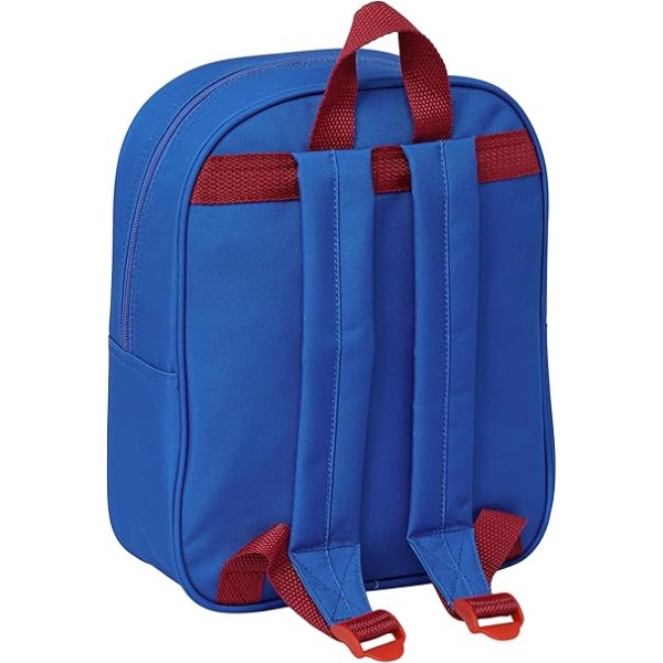 Mochila Guarderia 3D Bolsillo Red F.C.Barcelona 22X10X27Cm