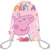 Saco Mochila Peppa Pig 33x44cm.