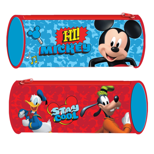 Portatodo Cilindrico Mickey Disney 23x8cm.