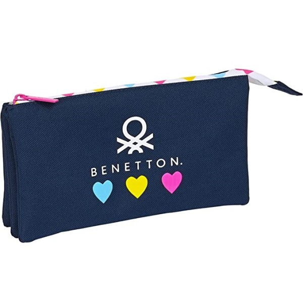 Portatodo Triple Benetton Love 22x3x12 cm