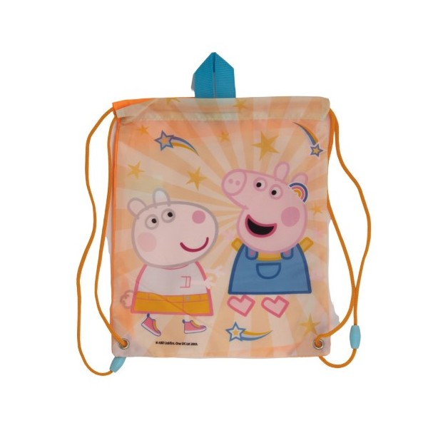 Bolsa Merienda Peppa Pig 25cm.