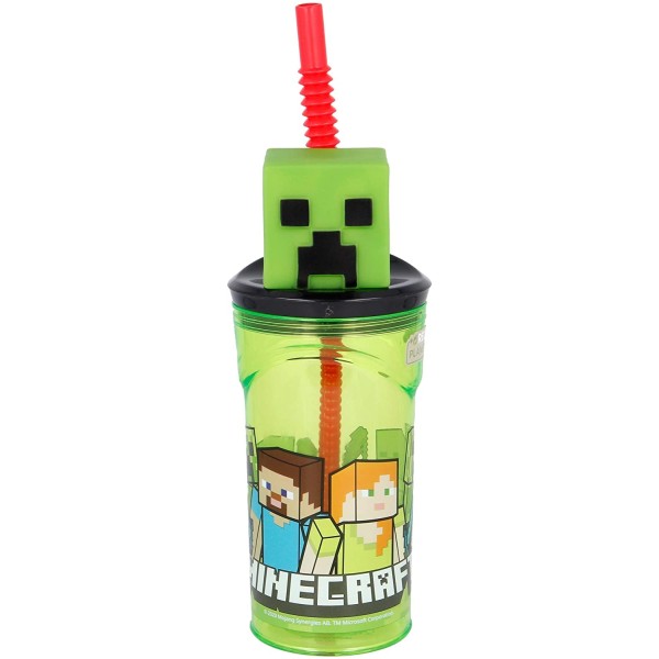 Vaso FIGURITA 3D 360 ML Minecraft