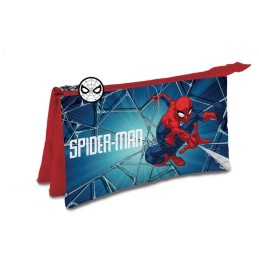 Portatodo Triple Spiderman Spiderweb 14x22cm