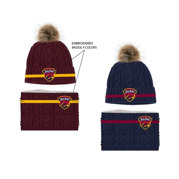 Gorro + Braga De Cuello Sherpa Harry Potter