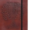 Cuaderno pequeño con elástico - Árbol de la vida