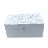 Vintage Deco - Caja Multiusos - 22x12x10cm - Diamantes Blancos