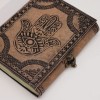 Cuaderno Esotérico Hamsa - Vintage con Borde de Costura