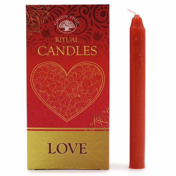 Conjunto de 10 velas - Amor