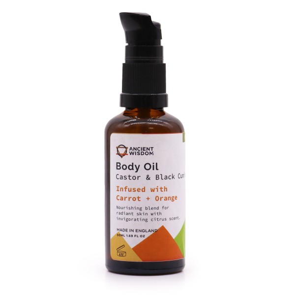 Aceite Corporal Organico 50 ml - Zanahoria y Naranja