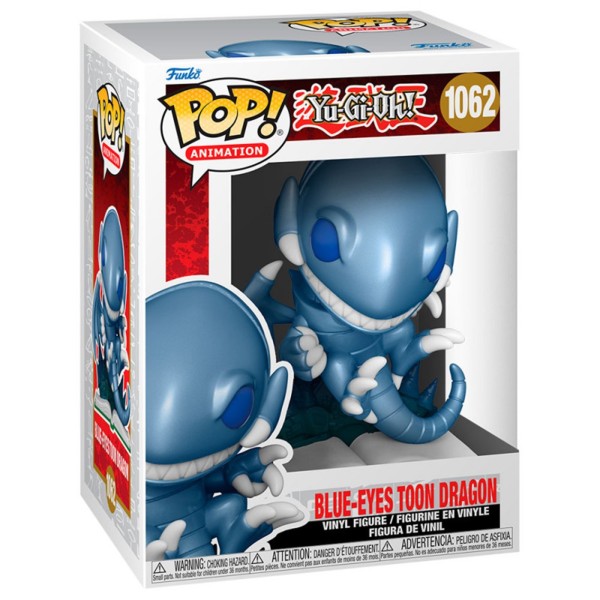 Funko pop animación yu - gi - oh blue eyes toon dragon 57648