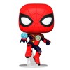 Funko pop marvel spiderman no way home spider - man traje integrado 56829