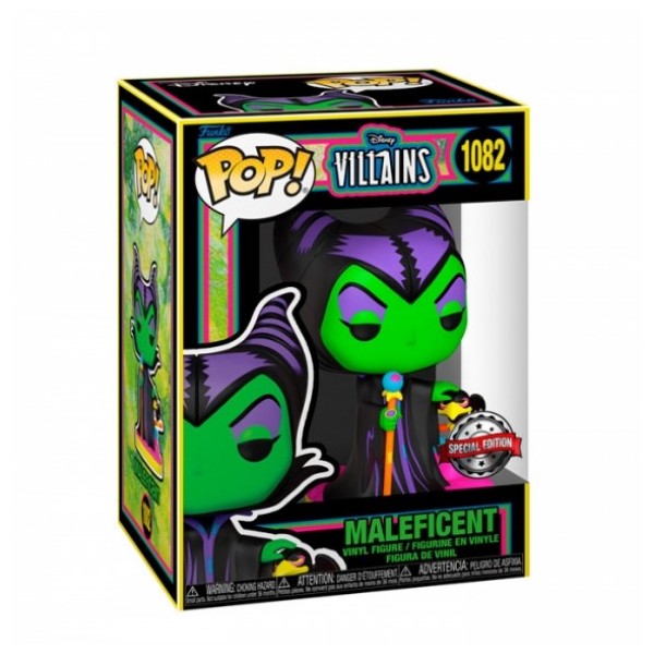 Funko pop disney villanos malefica edicion especial brillante 60396