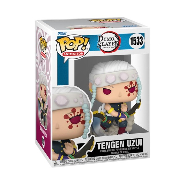 Funko pop demon slayer tengen uzui con opcion chase metalico 75574