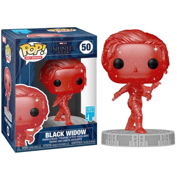 Funko pop marvel infinity saga viuda negra gema de la realidad 57613