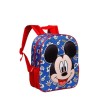 Mochila 3D Mickey Disney 31x27x11cm.