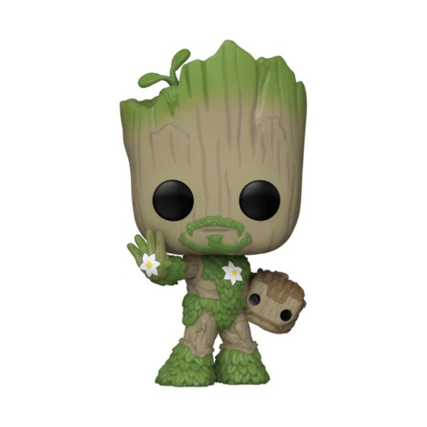 Funko pop marvel: we are groot groot como ironman 79516