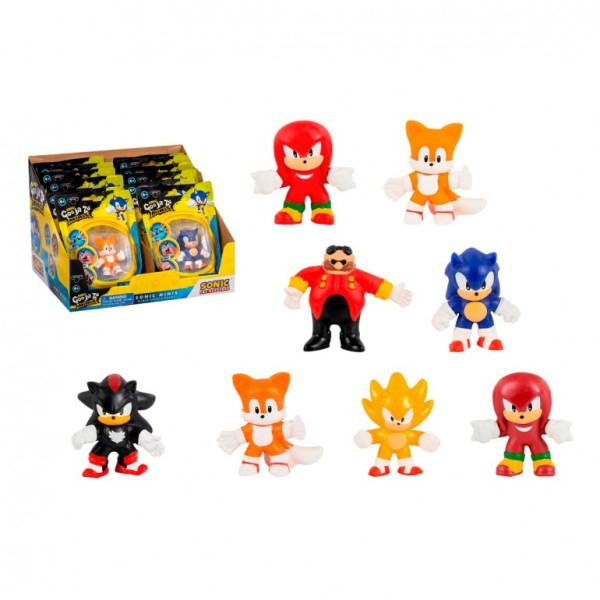 Figuras mini goo jit zu sonic 1 unidad aleatoria