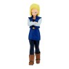 Figura banpresto dragon ball z solid edge works android 18 17cm