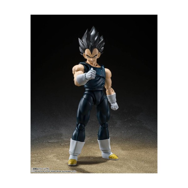 Figura tamashii nations dragon ball vegeta super hero 14 cm super sh figuarts