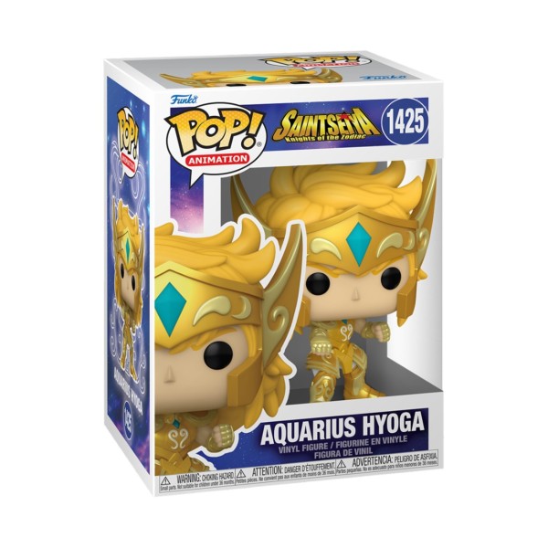 Funko pop saint seiya caballeros del zodiaco gold aquarius hyoga 72058