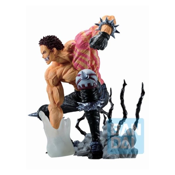 Figura bandai ichibansho one piece charlotte katakuri duel memories