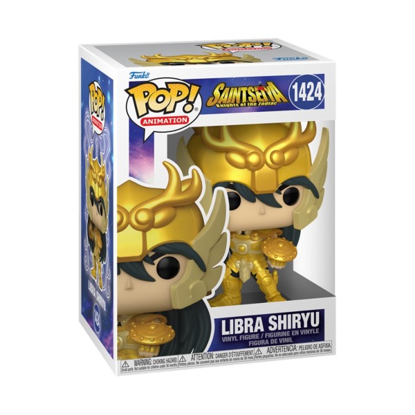 Funko pop saint seiya caballeros del zodiaco gold libra shiryu 72060