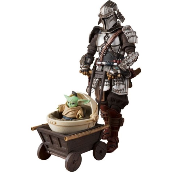 Figura tamashii nations the mandalorian star wars edicion exclusiva mandaloriano ronin & grogu meisho movie realization