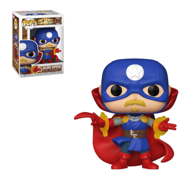 Funko pop marvel infinity warps soldado supremo 52006