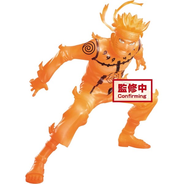 Figura banpresto naruto shippuden vibration stars - rock lee & uzumaki naruto (b: naruto uzumaki)