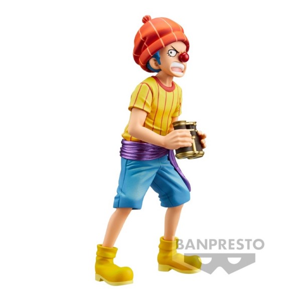 Figura banpresto one piece dxf the grandline children wanokuni special buggy