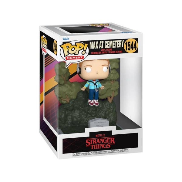 Funko pop moments: stranger things s4 max at cementery